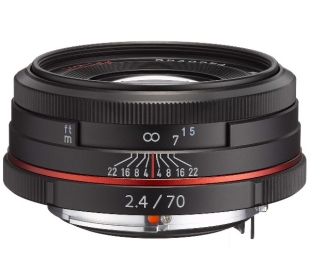 Pentax HD DA 70mm F2.4 Limited Black